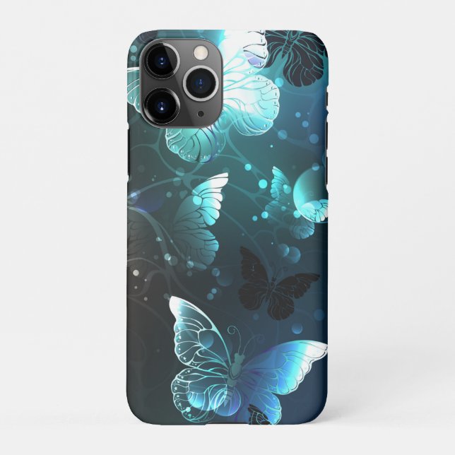 Coque iPhone Papillons de nuit (Dos)