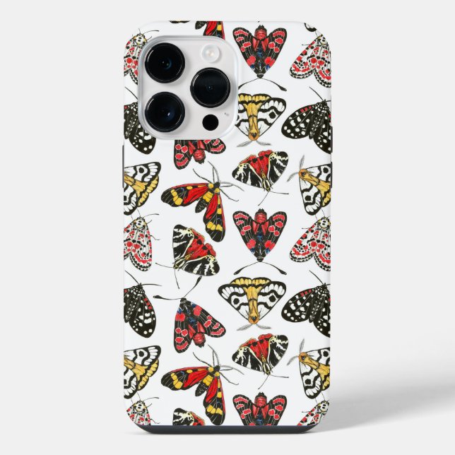 Coque iPhone Papillons de nuit (Verso)