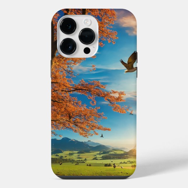 Coque iPhone Paradis des oiseaux (Verso)