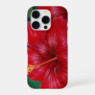 Coque iPhone 16 Pro Paradis tropical Hibiscus Hawaïen
