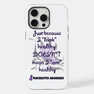 Coque iPhone 15 Pro Max "Paraître" en bonne santé/Papillon...Pancreatite