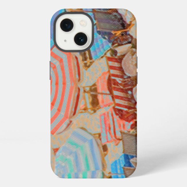 Coque iPhone Parapluie 2 (Verso)