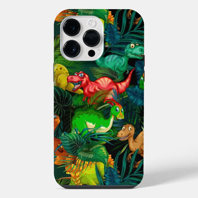 Coque iPhone Parc Dinosaur (Verso)