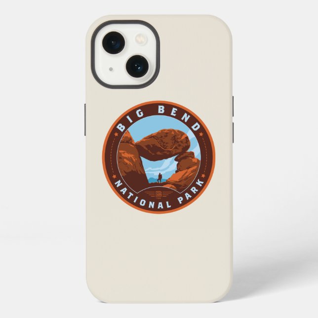 Coque iPhone Parc national Big Bend (Verso)