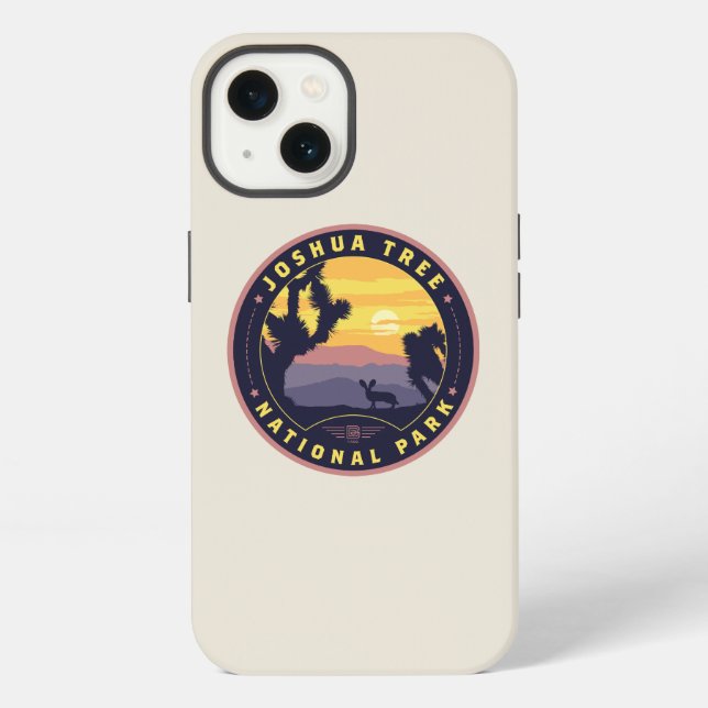 Coque iPhone Parc national de Joshua Tree (Verso)