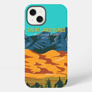 Etui iPhone 13 Parc national des Great Sand Dunes Colorado Vintag