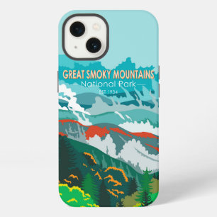 Etui iPhone 13 Parc national des Great Smoky Mountains Vintage