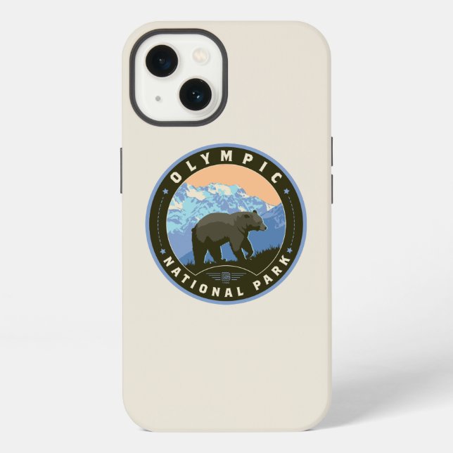 Coque iPhone Parc national olympique (Verso)