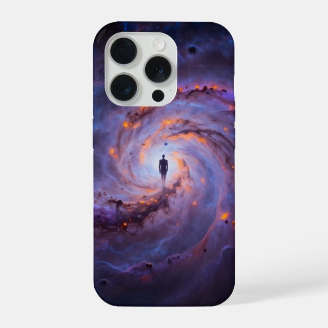 Coque iPhone Parcours stellaire – Voyage à travers l'univers´3 (Verso)