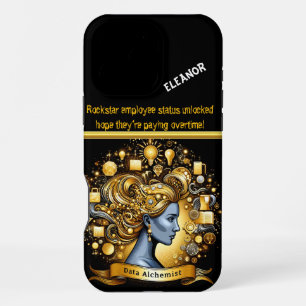 Coque iPhone 16 Pro Max Parcours transformateur d'un scientifique des donn