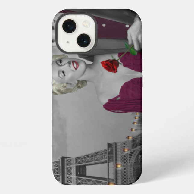 Coque iPhone Paris B&W (Verso)