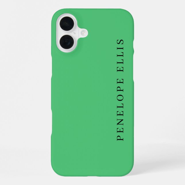 Coque iPhone Paris Vert Unique Original Classique Professionnel (Verso)