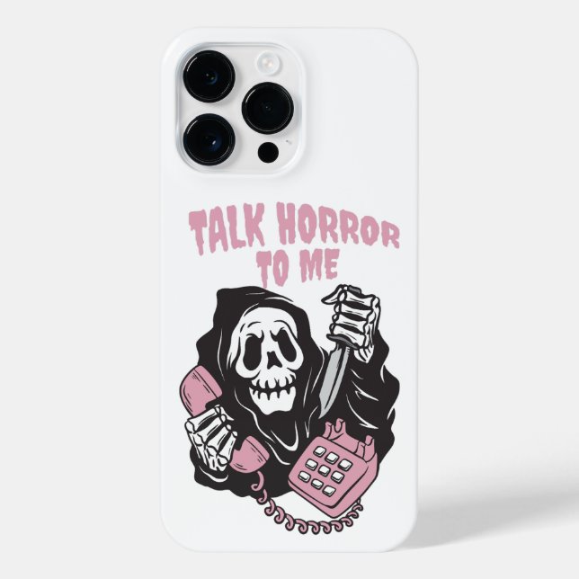 COQUE iPhone PARLER HORREUR À MOI GRIM REAPER TÉLÉPHONE (Verso)