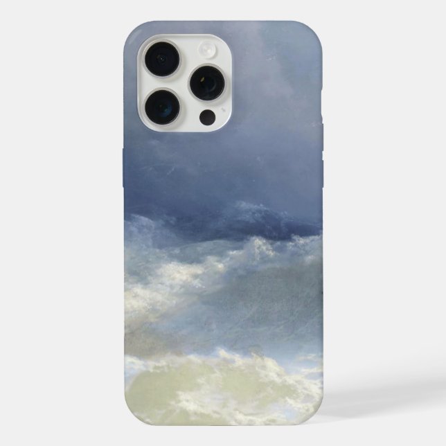 Coque iPhone Parmi les Vagues, Aivazovsky (Verso)