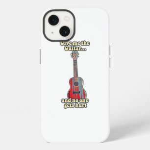 Etui iPhone 13 paroles de guitare positives pour les amateurs de