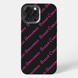 Etui iPhone 13 Pro Max Paroles/Fond d'écran...Cancer du sein