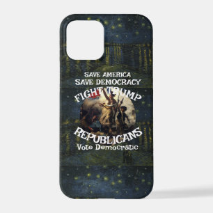 Coque iPhone 12 Pro Parti républicain Trmp MAGA États-Unis Amérique Vo