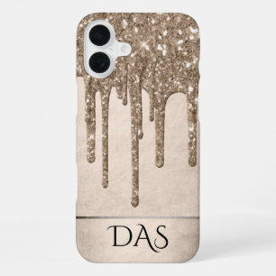 Coque iPhone 16 Plus Parties scintillant de la méthode de dépouille M