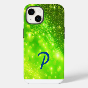 Coque Pour iPhone 14 Parties scintillant holographique Monogramme de la