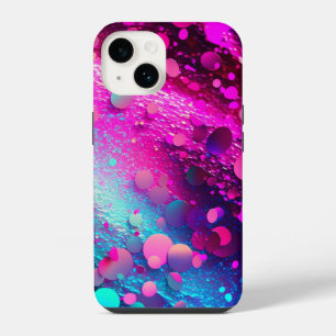 Coque Pour iPhone 14 Parties scintillant Holographique rose profond iPh