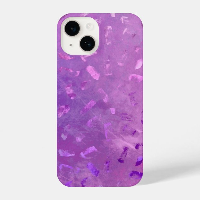 Coque iPhone Parties scintillant Lilac (Verso)