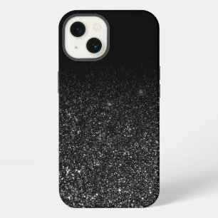 Etui iPhone 13 Parties scintillant noire Chic Ombre
