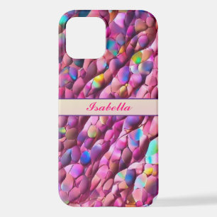 Coque iPhone 12 Parties scintillant Opal Holographique Collection 