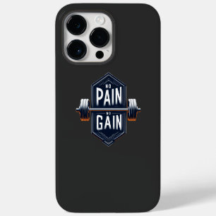 Coque Pour Pour iPhone 14 Pro Max Pas de douleur, pas de gain