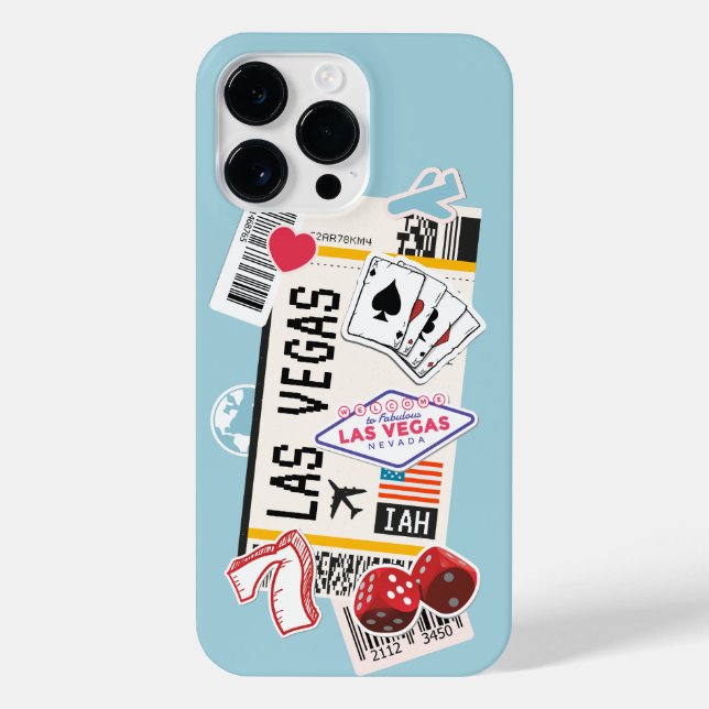 COQUE iPhone PASS LAS VEGAS NEVADA USA (Verso)