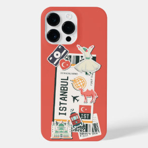 COQUE POUR POUR iPhone 14 PRO MAX PASSE D'EMBARQUEMENT ISTANBUL TURKEY