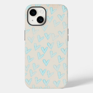 Coque iphone Pastel Blue Heart