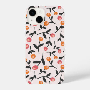 Coque Pour iPhone 14 Pastel Floral Bud motif botanique