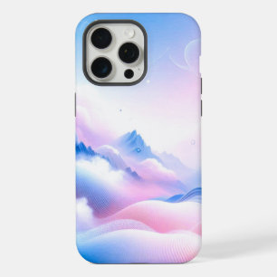 Coque iPhone 15 Pro Max Pastel Horizons : Où les nuages rencontrent les rê