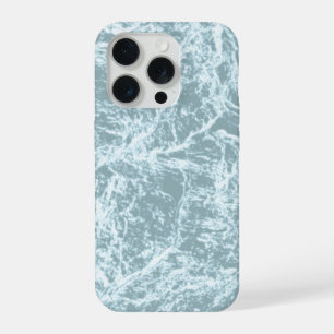 Coque iPhone 15 Pro Pastel Light Turquoise Abstrait