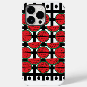 Coque Pour Pour iPhone 14 Pro Max Pastèque motif géométrique de fruit d'été