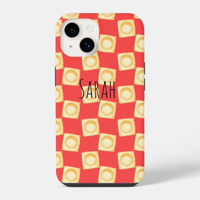 Coque iPhone Pâtes délicieuses ravioli (Verso)