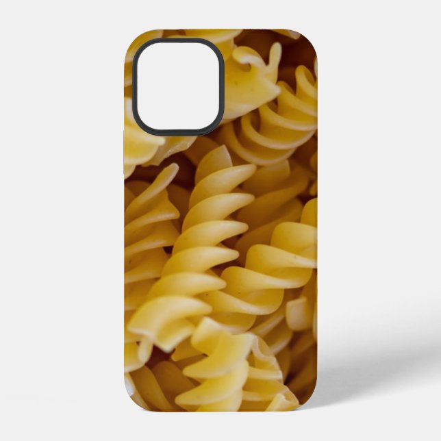 Coque iPhone Pâtes Fusilli Nouilles (Verso)