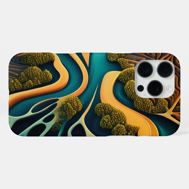 Coque iPhone Paths of the Dreamland (Verso Horizontal)