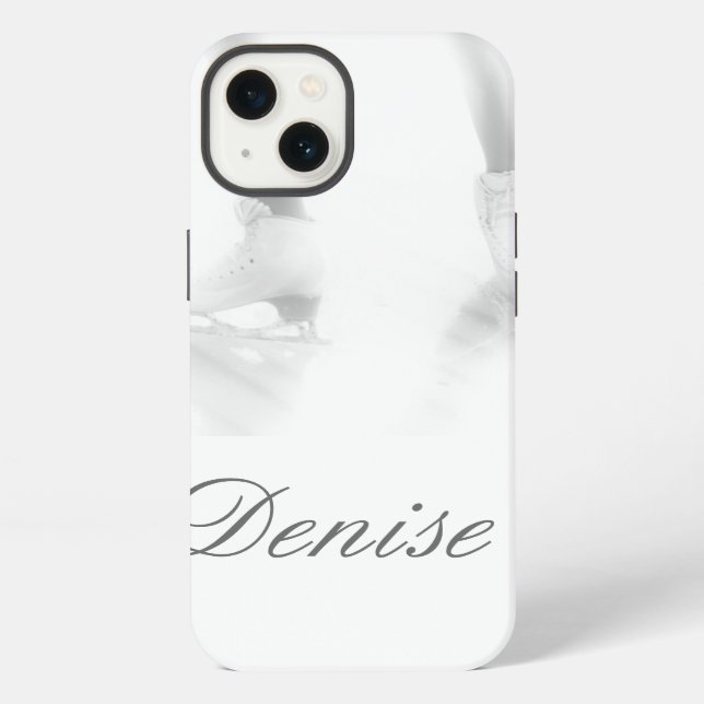 Coque iPhone Patinage sur glace (Verso)