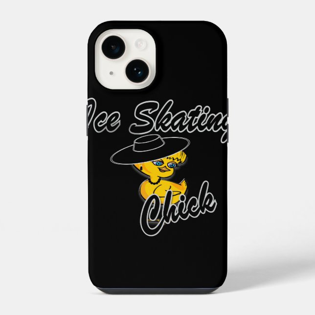 Coque iPhone Patineuse #4 (Verso)
