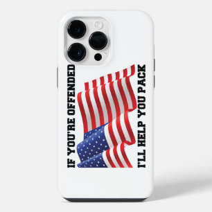 Coque Pour Pour iPhone 14 Pro Max patriote américain