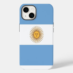 Coque Pour iPhone 14 Patriotique Apple Coque-Mate, Argentine drapeau Co