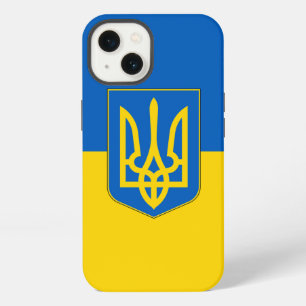 Etui iPhone 13 Patriotique Apple Coque-Mate, Ukraine drapeau Coqu