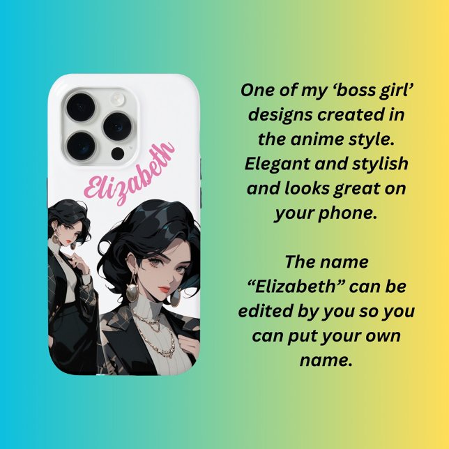Coque iPhone Patronne (Créateur téléchargé)