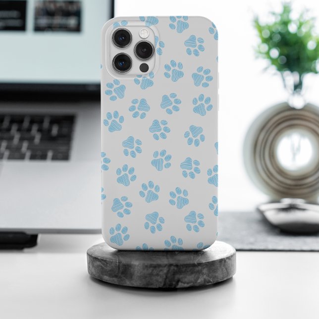 Coque iPhone Patrouilles de Doodle, Paws de Chien, Paws Bébés B (Créateur téléchargé)