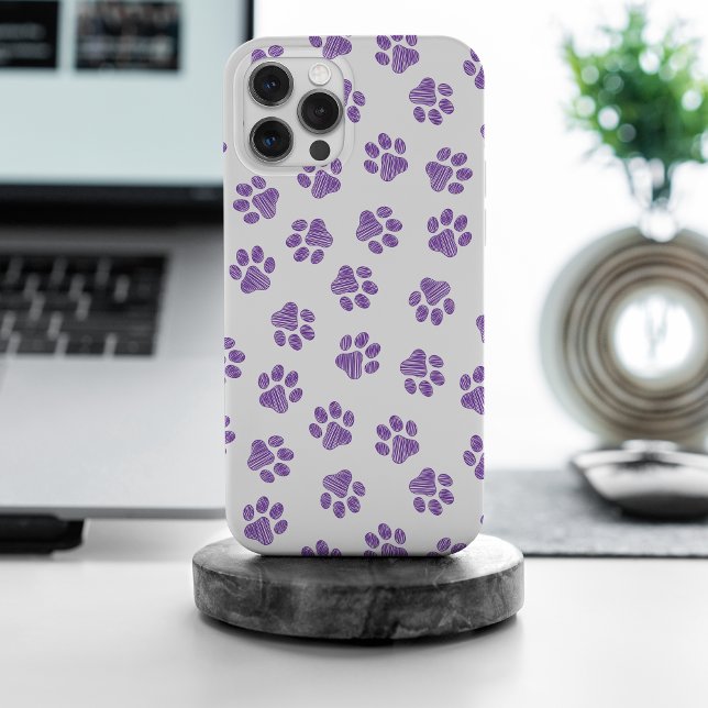 Coque iPhone Patrouilles de Doodle, Paws de Chien, Paws De Purp (Créateur téléchargé)