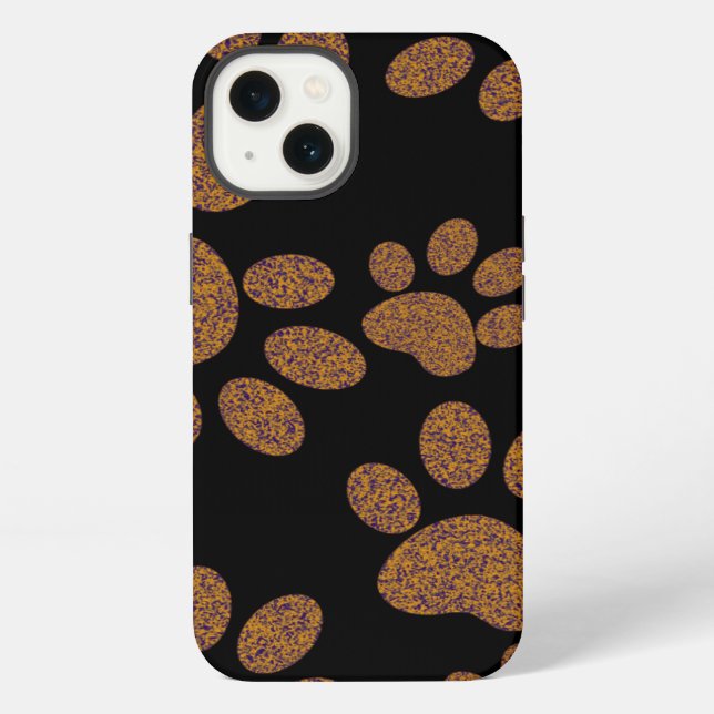 Coque iPhone Patte de chien (Verso)