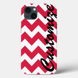 Etui iPhone 13 Patters de Red Chevron