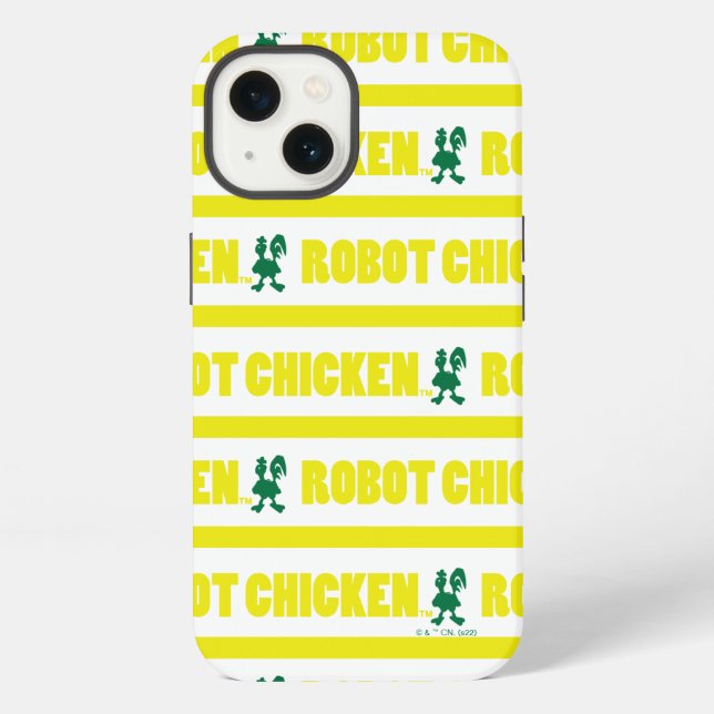 Coque iPhone Patters de Robot Chicken (Verso)