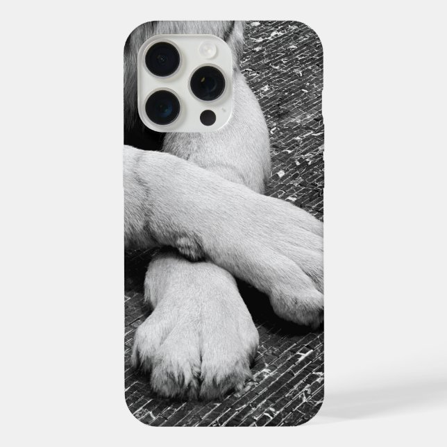 Coque iPhone Pattes (Verso)